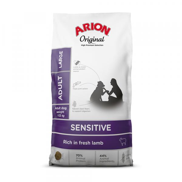 Arion Original Sensitive Large Breed, jagnięcina - 2 x 12 kg