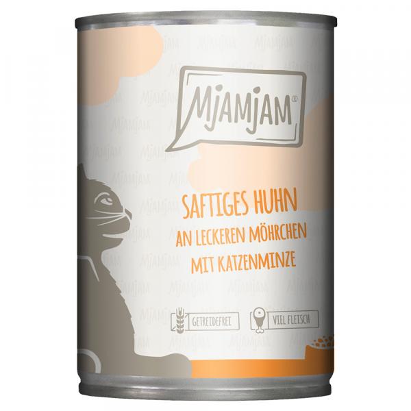 MjAMjAM, 6 x 400 g - Soczysty kurczak w smacznej marchewce