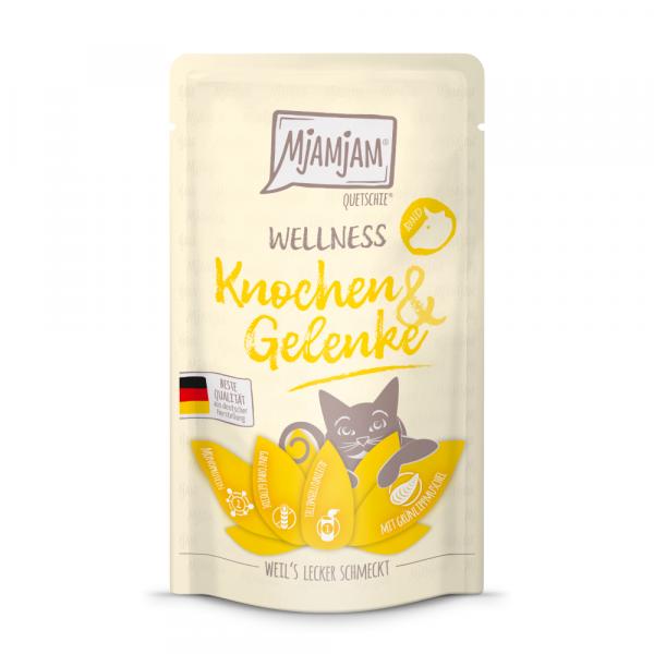 MjAMjAM Wellness, 12 x 125 g - Kości i stawy - Wołowina