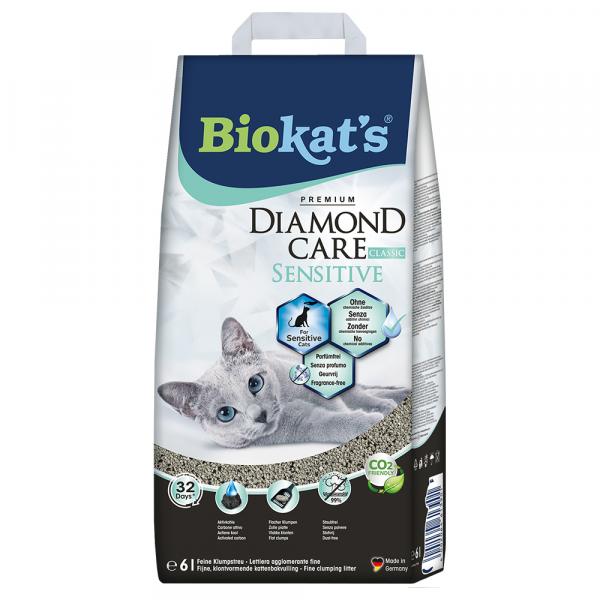 Biokat's Diamond Care Sensitive Classic żwirek dla kota - 6 l