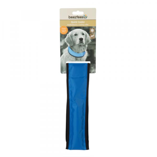 Beeztees chłodząca obroża Quick Cooler Izi - Rozmiar XL: obw szyi ok. 51-65 cm