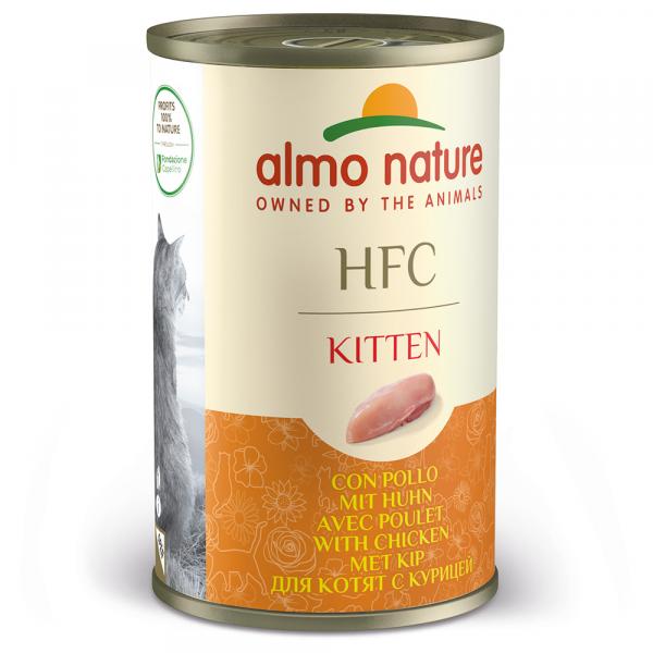 Almo Nature Classic HFC Kitten, 12 x 140 g - Kurczak