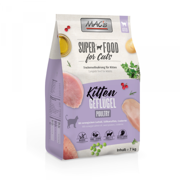 MAC's Superfoods Cat Kitten - 7 kg