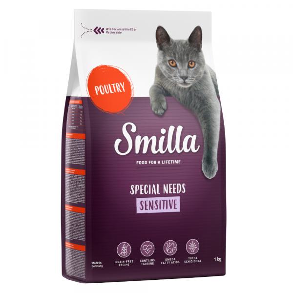 Smilla Adult Sensitive, drób, bez zbóż - 1 kg