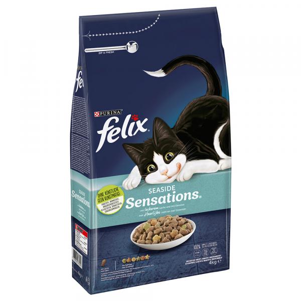 Felix Seaside Sensations, z łososiem - 4 kg