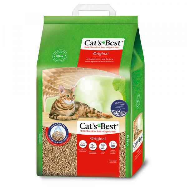 Cat's Best Original żwirek zbrylający się - 20 l (ok. 8,6 kg)