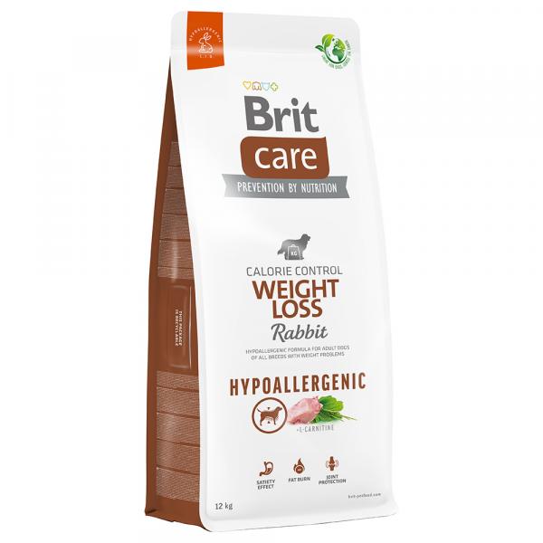 Brit Care Dog Hypoallergenic Weight Loss, królik - 12 kg