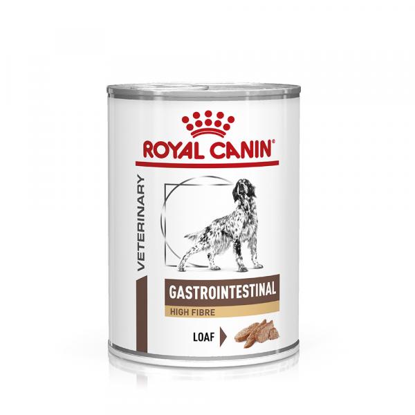 Royal Canin Veterinary Canine Gastrointestinal High Fiber Mousse - 24 x 410 g