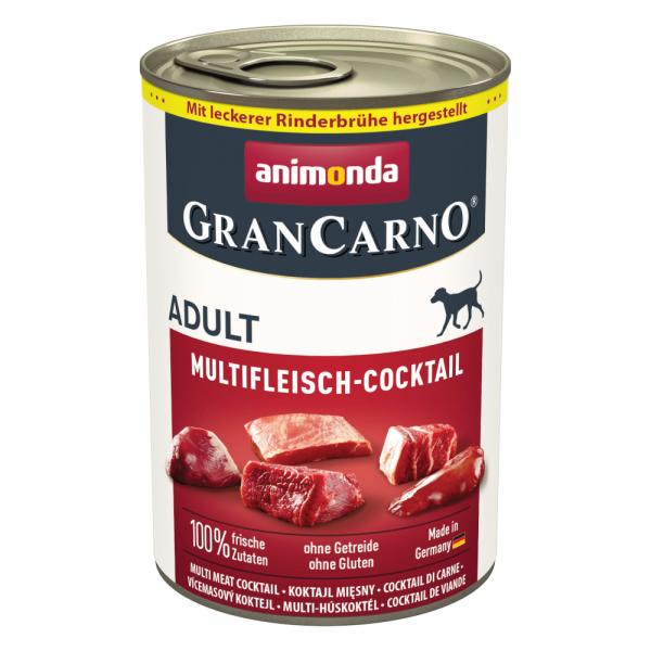 Megapakiet animonda GranCarno Original Adult, 24 x 400 g - Koktajl wielomięsny