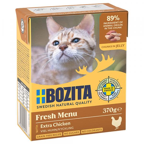 20% taniej! Bozita Tetra, karma mokra, 12 x 370 g - W galarecie, duża ilość kurczaka