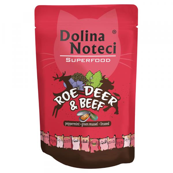 Dolina Noteci Superfood, 10 x 85 g - Sarna i wołowina