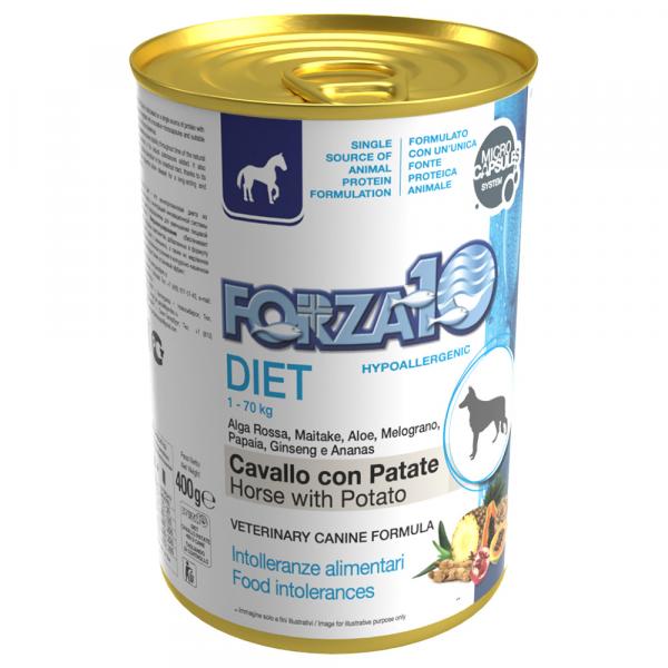 Forza 10 Diet Low Grain, 400 g - Konina z ziemniakami