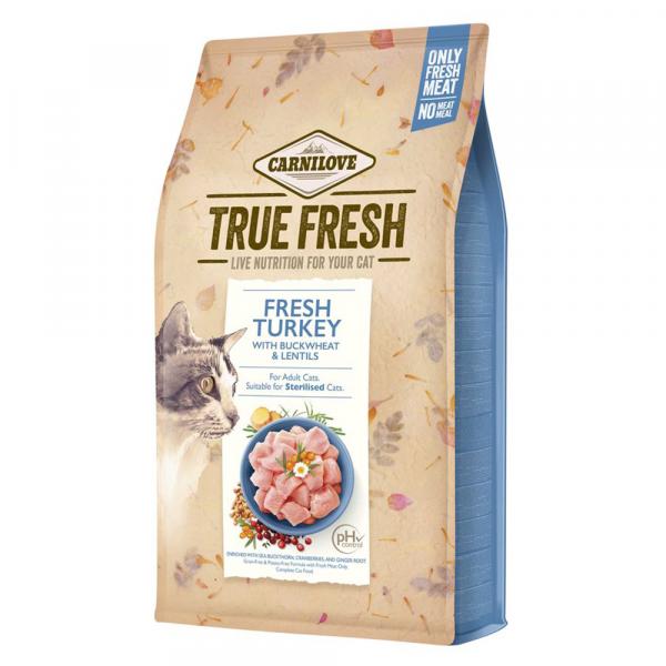 Carnilove True Fresh, indyk - 4,8 kg