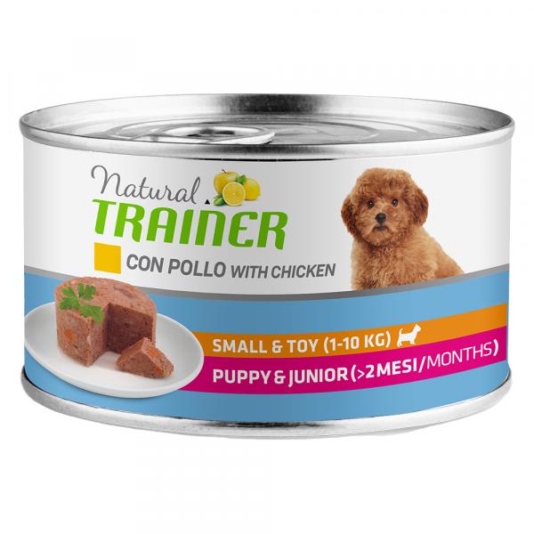 Natural Trainer Maintenance Small & Toy Puppy, kurczak - 6 x 150 g