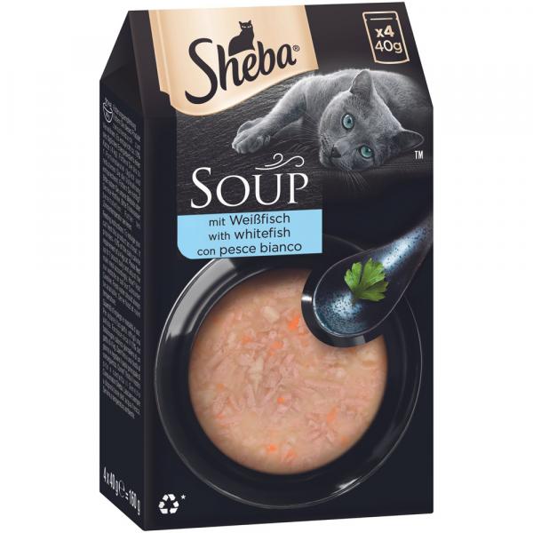 Sheba Classic Soup, 40 x 40 g - Białoryb