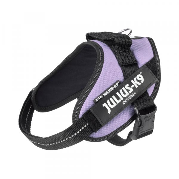Julius-K9 IDC® Power szelki dla psa, fioletowe - Rozmiar S/Mini: obw. klatki piersiowej 49-67 cm