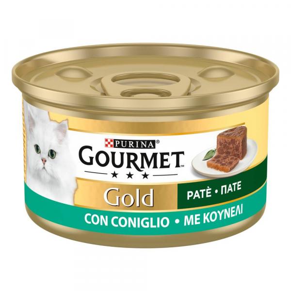 Gourmet Gold Feine Pastete, 24 x 85 g - Pasztet z królikiem