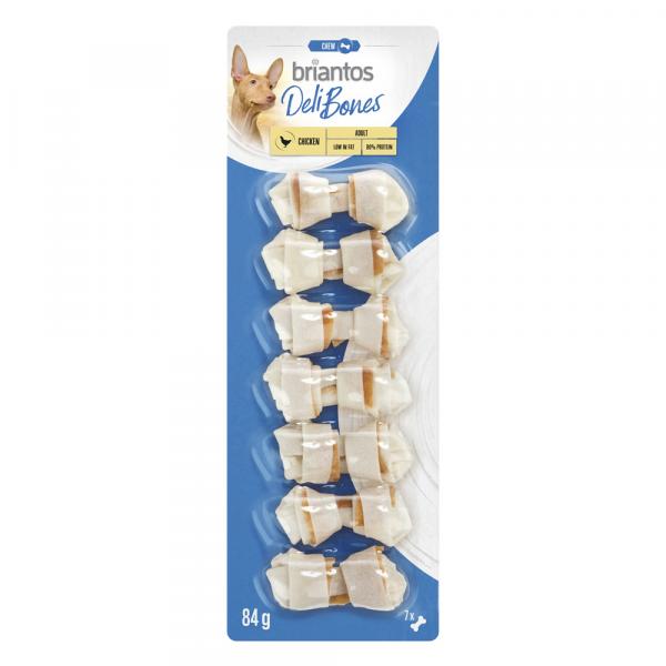 Briantos Deli Bones, kurczak, kości wiązane dla psa - 7 x 5 cm (84 g)
