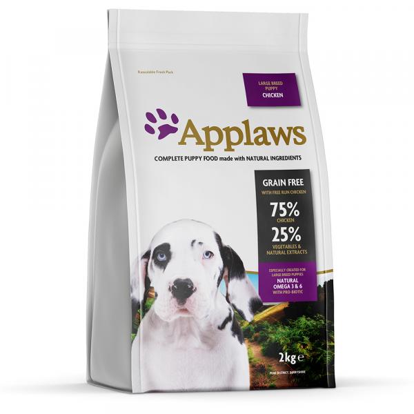 Applaws Puppy dla dużych ras, kurczak - 2 kg