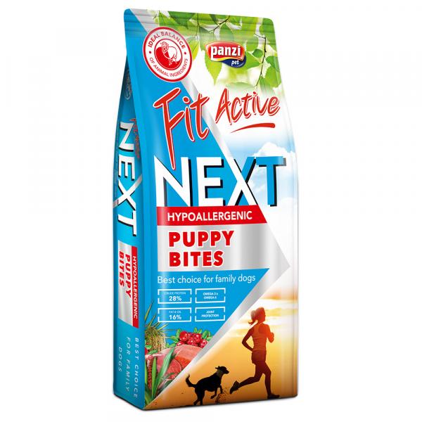 FitActive Next Puppy Bites jagnięcina i ryba - 2 x 15 kg