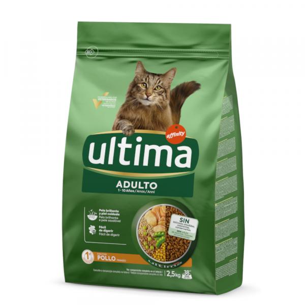 Ultima Cat Adult, kurczak - 2,5 kg