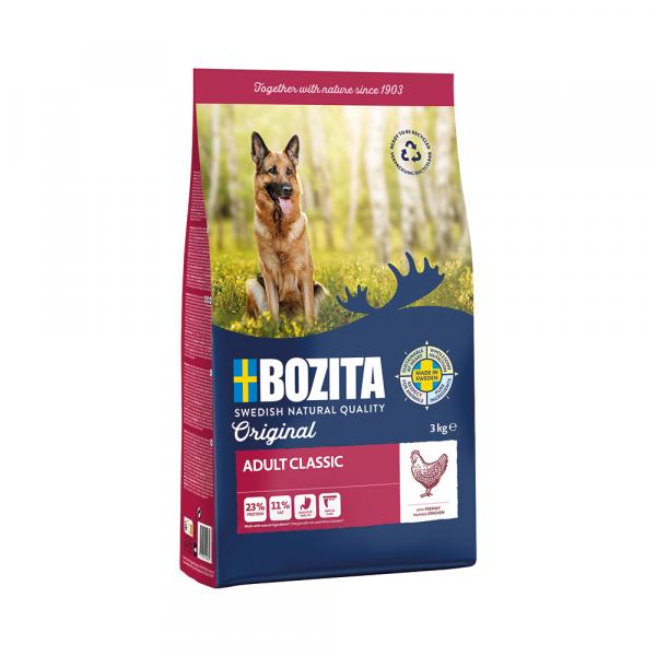 Pakiet oszczędnościowy Bozita Original, 2 x 3 kg - Adult Classic