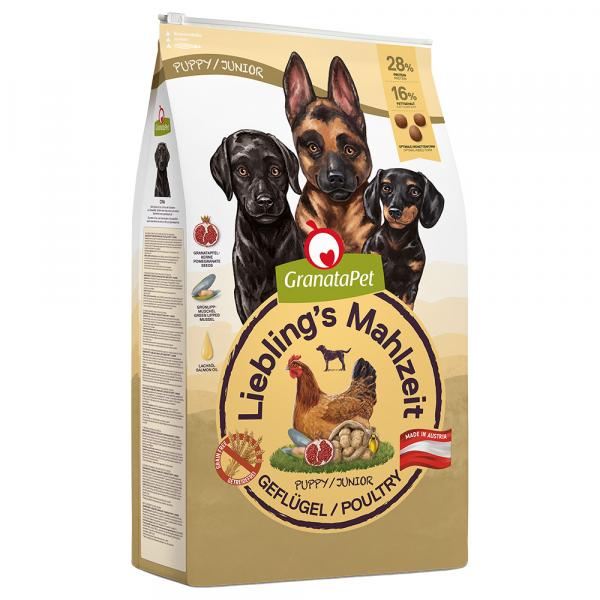 GranataPet Liebling's Mahlzeit Junior, drób - 2 x 10 kg