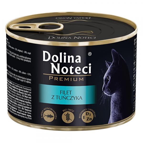 Dolina Noteci Premium, filety, 24 x 185 g - Filet z tuńczyka