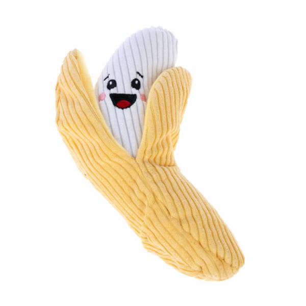TIAKI zabawka dla psa Happy Banana - Dł. x szer.: ok. 20 x 6,5 cm