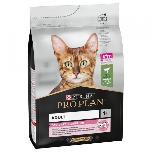 15% taniej! PURINA PRO PLAN, karma sucha dla kota, 3 kg - Adult Delicate Digestion, jagnięcina