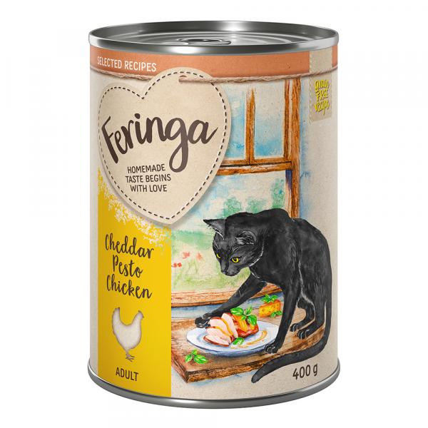 Korzystny pakiet Feringa Selected Recipes, 24 x 400 g - Kurczak z pesto i serem cheddar