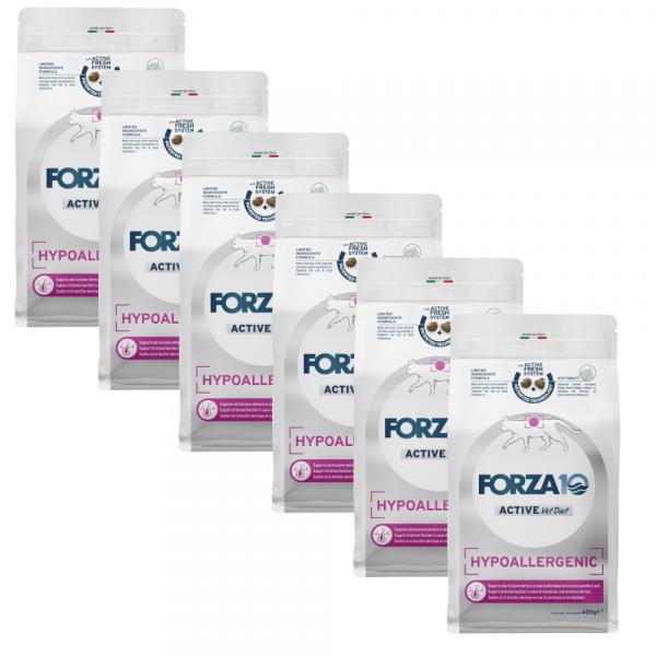 Forza 10 Active Line - Hypoallergenic, ryba - 2,4 kg (6 x 400 g)