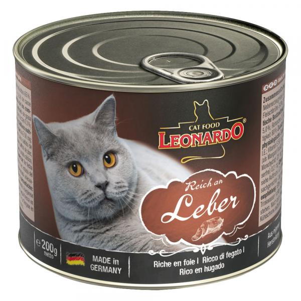 Leonardo All Meat, 6 x 200 g - Wątróbka