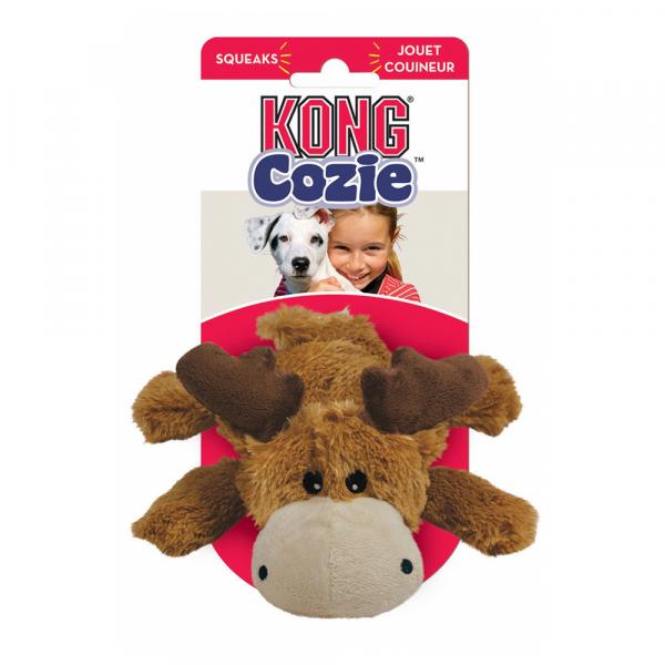 KONG Cozie łoś Moose - XL: dł. x szer. x wys.: 34 x 30 x 13 cm