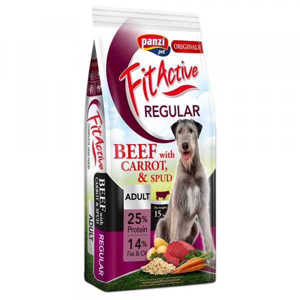 FitActive Originals Adult Regular, wołowina - 15 kg