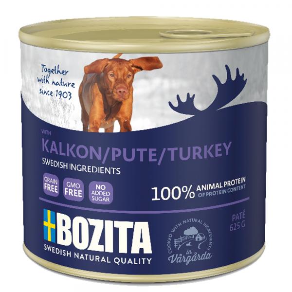 Bozita Pate, 6 x 625 g - Indyk
