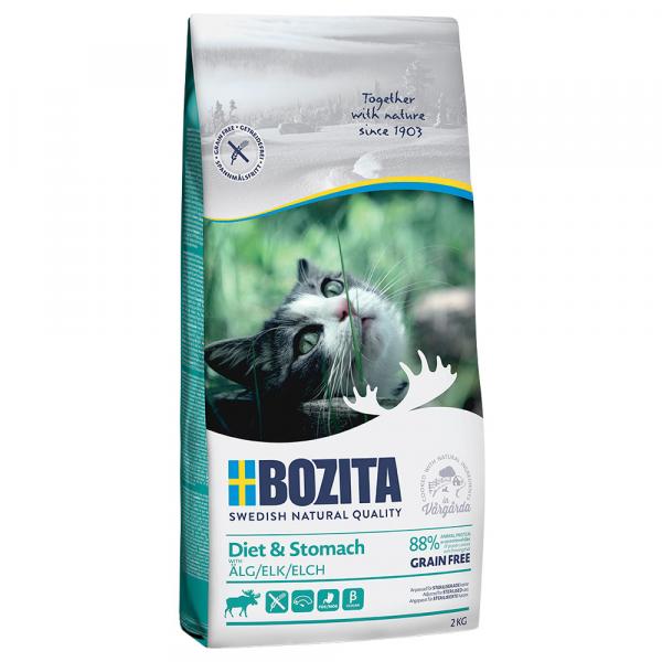 Bozita Grainfree Diet & Stomach, łoś - 2 kg