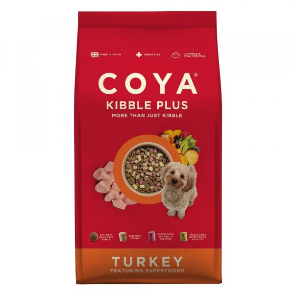 Coya Kibble Plus, indyk - 1,5 kg