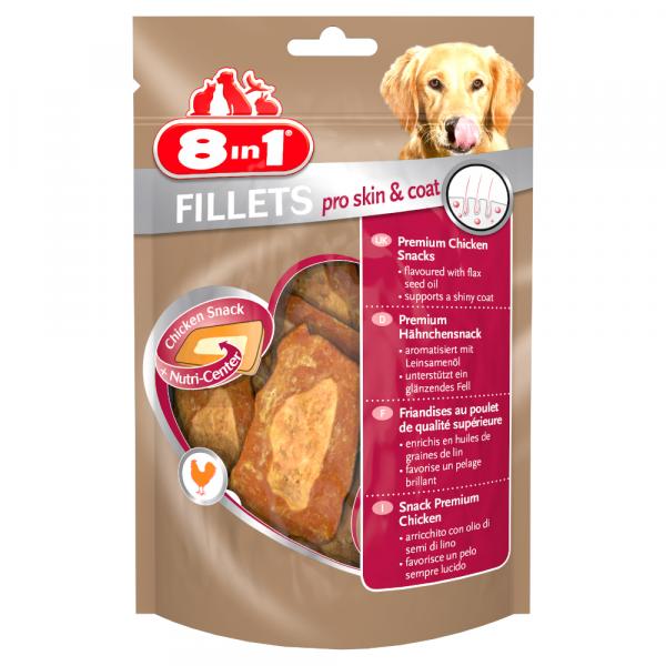 8in1 Fillets Pro Skin & Coat, 80 g - 3 x S