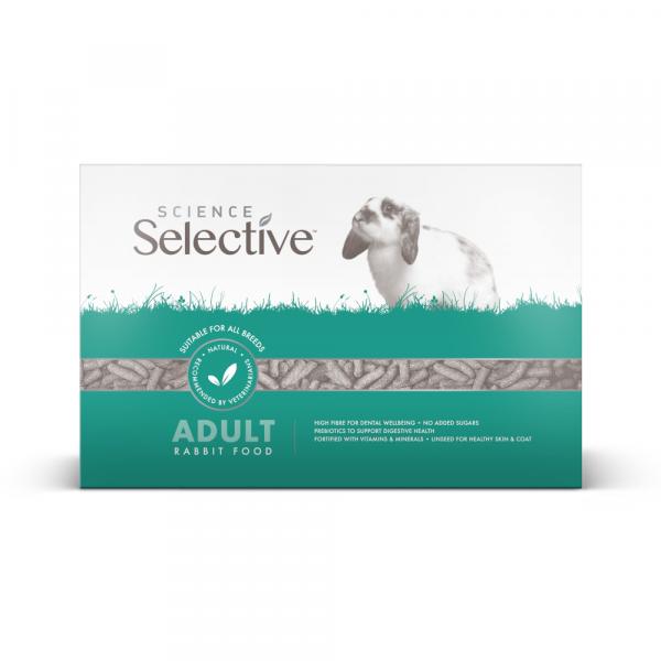 20% taniej! Science Selective, pokarm dla królików, różne rodzaje - Adult, 9 kg