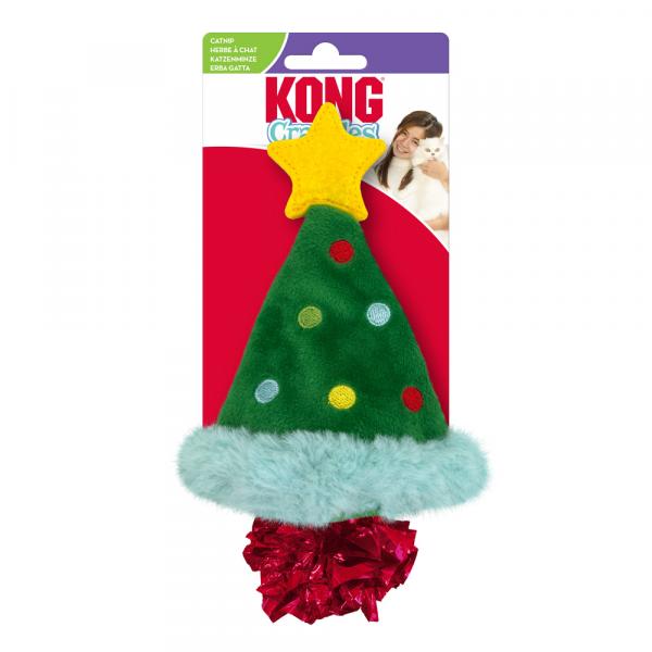 KONG Holiday Crackles, choinka - 1 szt.