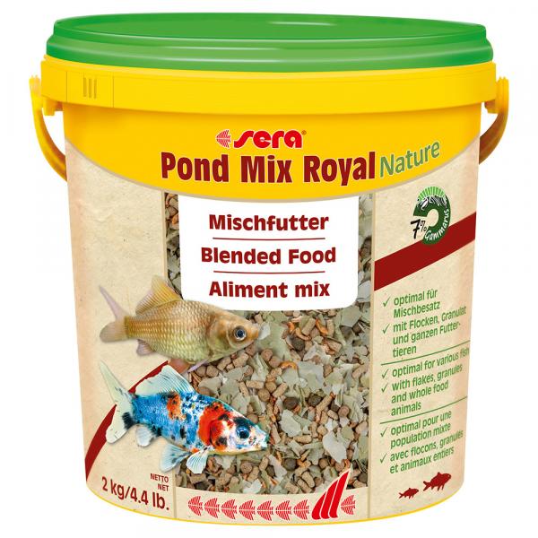 Sera Pond Mix Royal Nature - Opakowanie ekonomiczne: 2 x 10 litrów