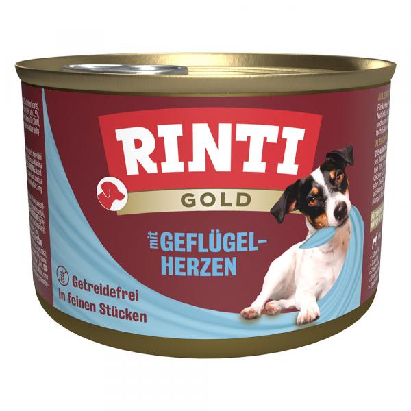 RINTI Gold, 12 x 185 g - Serca drobiowe