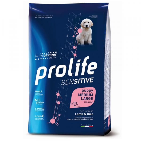 Prolife Dog Puppy Sensitive Medium/Duża Jagnięcina i Ryż - 10 kg