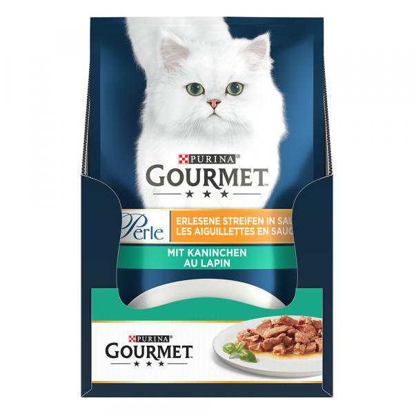 Gourmet Perle, w sosie, 26 x 85 g - Królik