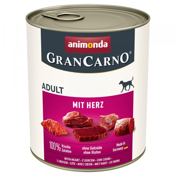 Animonda GranCarno Original Adult, 6 x 800 g - Serca