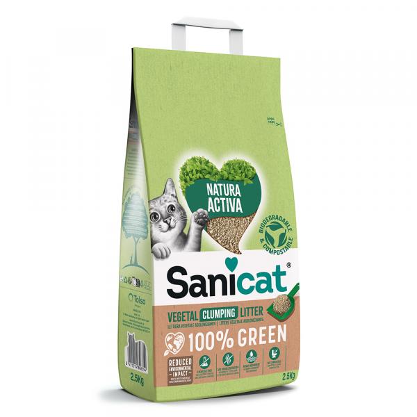 Sanicat Natura Activa 100% Green - 2,5 kg