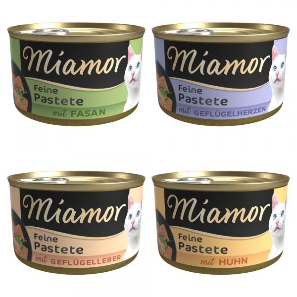 Miamor Pastete, 12 x 85 g - Mięsny mix