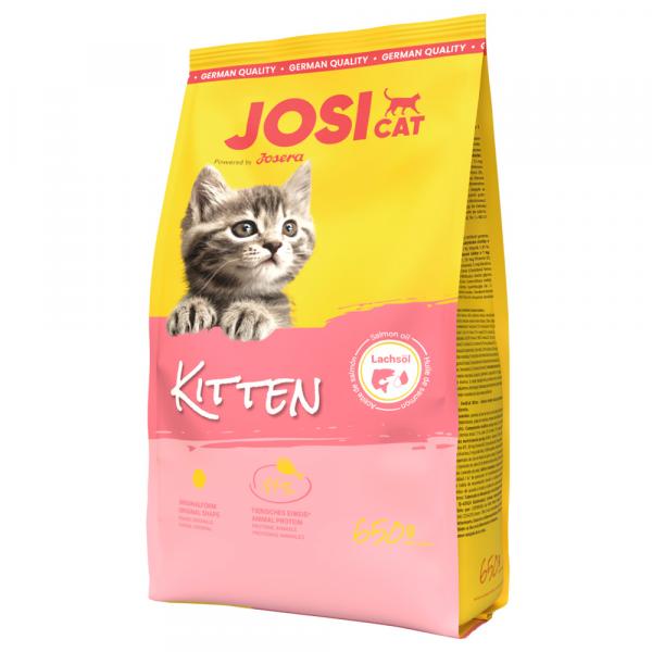 JosiCat Kitten, drób - 650 g