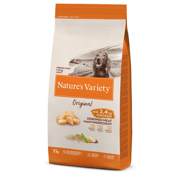 Nature's Variety Original Medium/Maxi Adult, kurczak - 12 kg